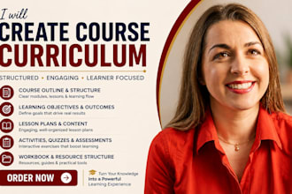 turn your expertise into a course program curriculum with lessons and  goals