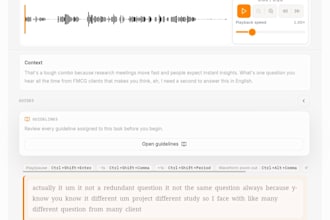 transcript your audio and video accurately