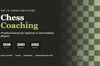 teach you chess and coach you to a higher rating