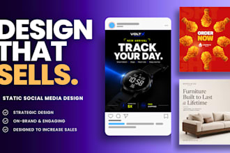 design static social media content to boost sales