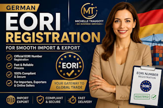 register your german, eori number for smooth import and export