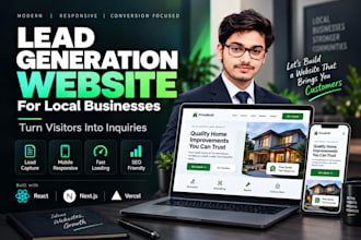 build a lead generation website