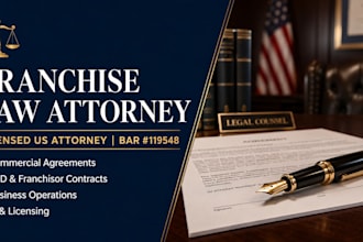 draft custom franchise licensing contract to protect your IP trademark licensing