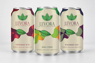 design professional product packaging or labels