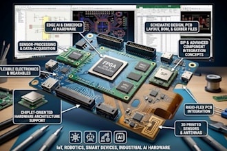 design flexible electronics, rigid flex pcb, 3d printed electronics and sensors