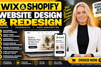 wix website redesign wix redesign shopify store design shopify website wix store