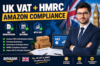 uk vat registration, returns and hmrc compliance for amazon