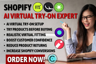 setup shopify al virtual try on via fits antla genlook camweara trypoint icona