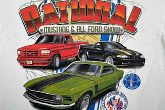 make a vintage racing car logo and retro t shirt design
