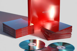 design ecover ebook cover box cd dvd or bundle