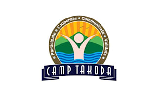 design summer camp kids logo