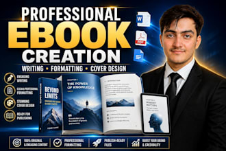 create a professional ebook with engaging content and modern formatting