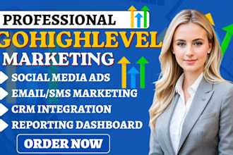 gohighlevel sms voicedrops email marketing campaign social media ads integration