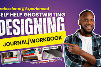 ghostwrite and design self help, personal growth and motivational books editor