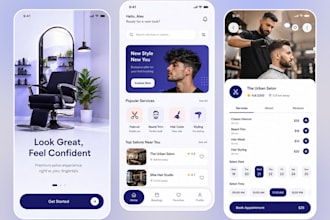 develop salon booking app, spa, barber and beauty appointment booking app