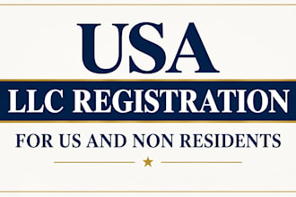 usa llc registration, llc creation, US llc and ein for US and non residents