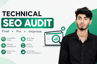 do a professional technical SEO audit for your website