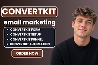 setup convertkit email marketing convertkit automation convertkit funnei