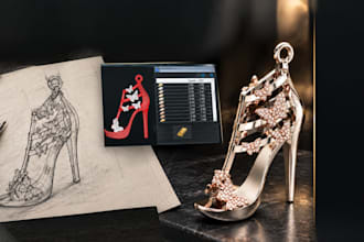 model your 3d heel design from a reference image or sketch