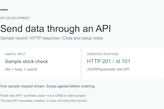 connect apis and automate a workflow with logs and source code