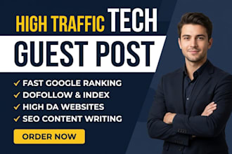 publish high da DR tech guest post with dofollow backlink