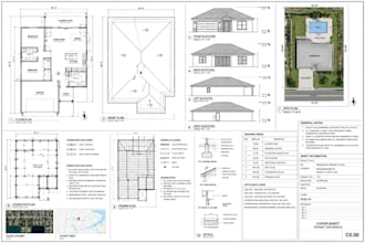 do architecture house plan and structural permit drawing for ga, ma, az