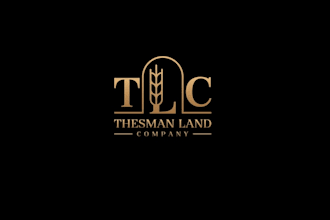 design wheat farm cattle company logo