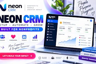 do neon one CRM, neon CRM, neon nonprofit CRM, neon donation forms member portal