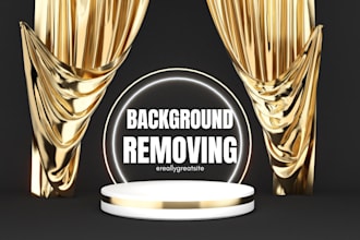 professionally edit and remove product backgrounds