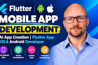 do mobile app development, ai app creation flutter app ios android app developer