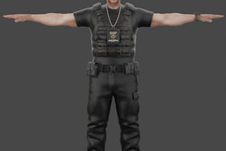 realistic 3d character models in blender