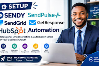 setup sendy sendpulse sendgrid campaign getresponse hubspot automation