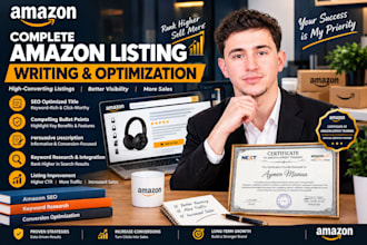 create amazon fba product listing and variation or fix amazon listing