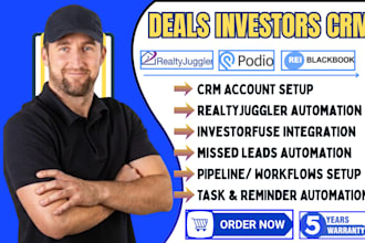 do realtyjuggler investorfuse missed leads rei blackbook podio deals investors