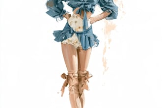 create fashion design and illustration