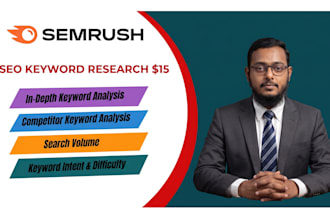 do advanced SEO keyword research using semrush