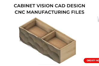 do cabinet vision cad design cnc manufacturing files shop drawing 3d renders