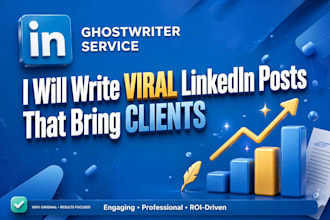 write viral linkedin posts to get clients