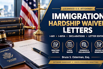 edit and strengthen your existing immigration hardship letter