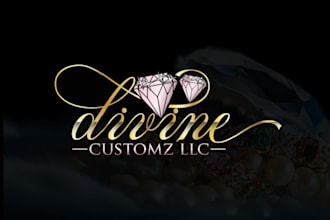 create wonderful and excellent jewelry logo design