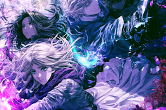 beautiful anime art and manga art