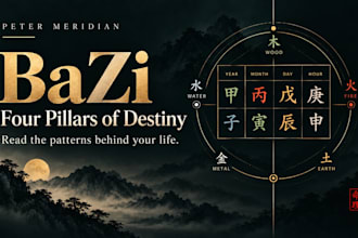 provide a personalized bazi four pillars astrology reading