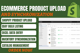 upload bulk products on shopify woocommerce sync listing on shopify amazon ebay