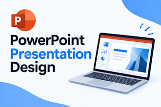 design an investor presentation, sales deck, keynote, pitch or powerpoint