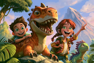 illustration for children book