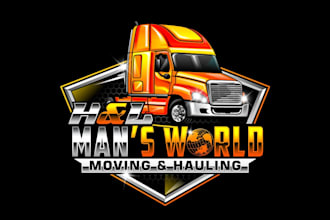 create professional and awesome logistic logo design