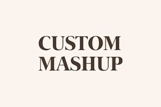 make your custom song mashup