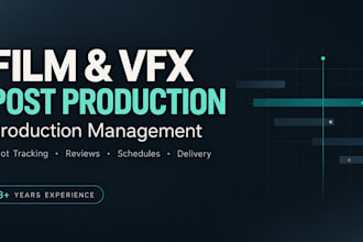 manage your post production workflow from shot tracking to final delivery