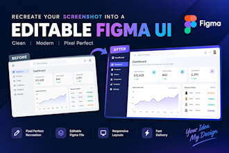 recreate your screenshot as an editable figma ui design
