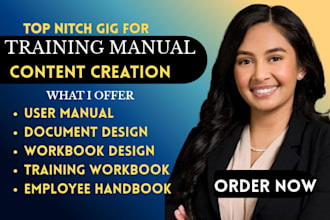 design employee training workbook, course outline, and onboarding guide